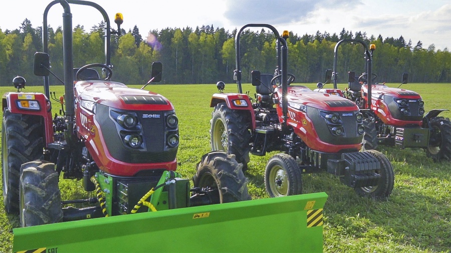 Минитрактор Solis-Gold | Солис-Голд 50 4x4 12+12 Radial agri 250-85R20 / 340-85R28 (с ПСМ)